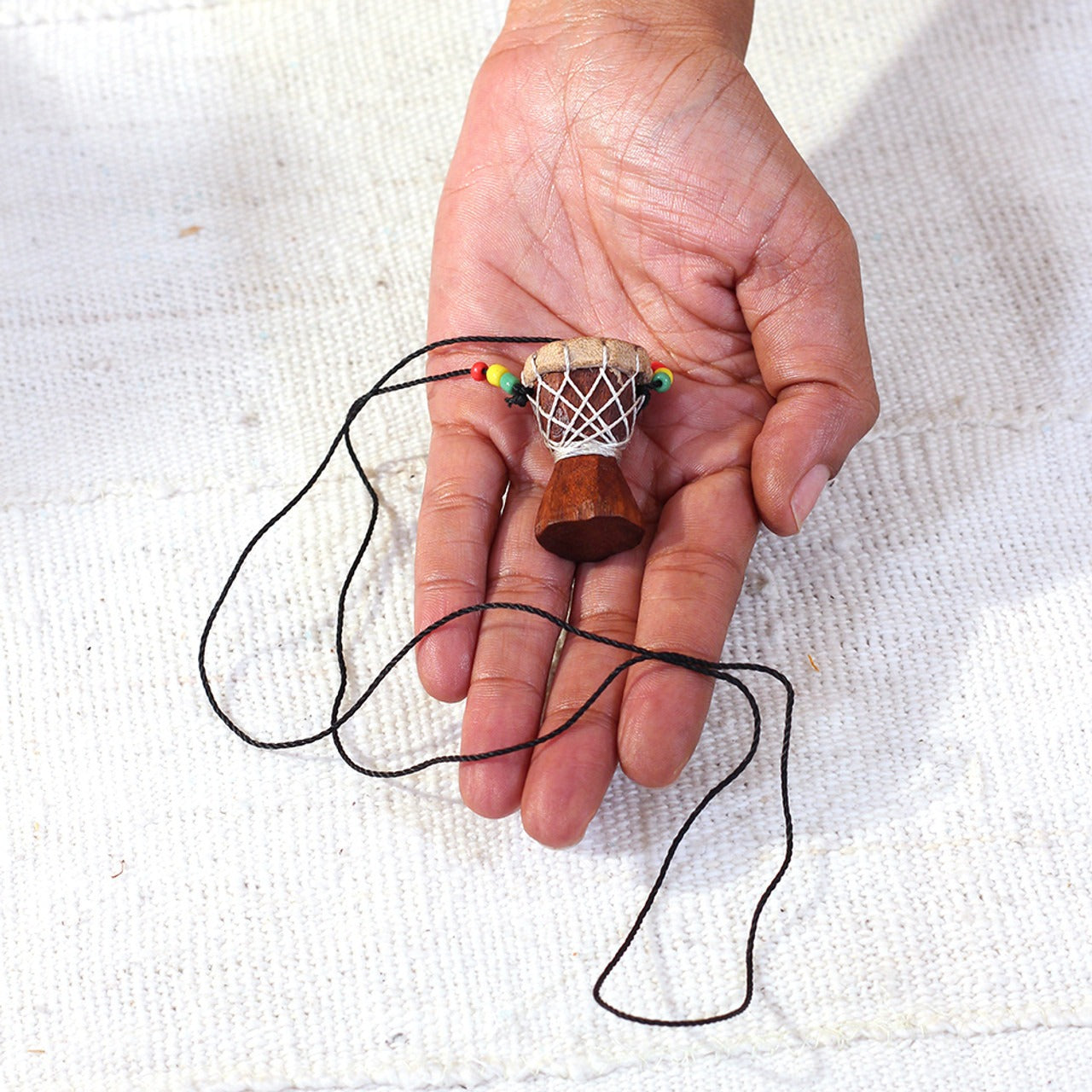 Djembe Drum Necklace