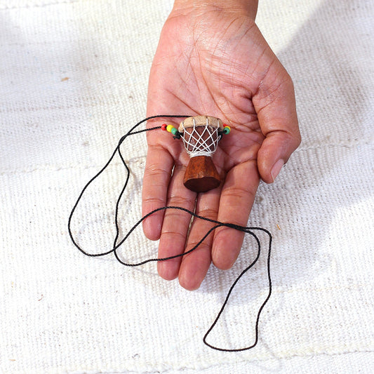 Djembe Drum Necklace